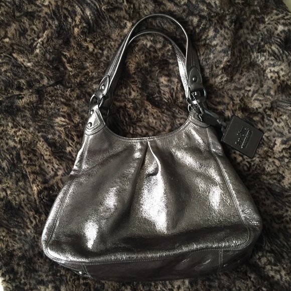 Coach metallic Maggie hobo bag - Picture 1 of 11